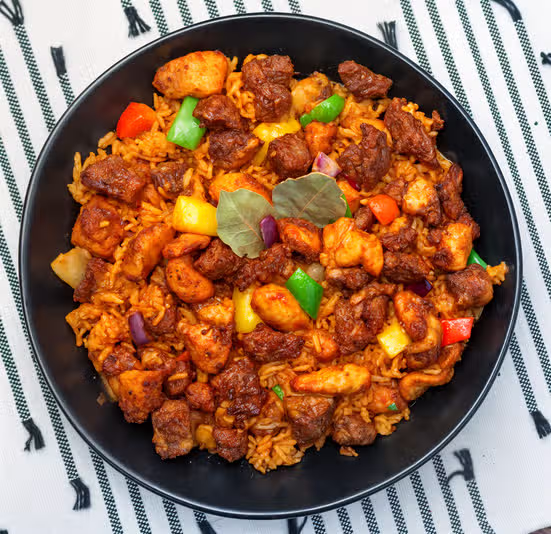 Menu Six fusion rice bowl